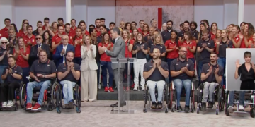 Pedro Sánchez rep els esportistes ebrencs que representaran Espanya als Jocs de París