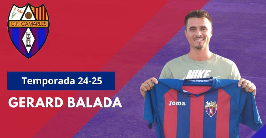 El CF Camarles incorpora a Gerard Balada per reforçar l’atac