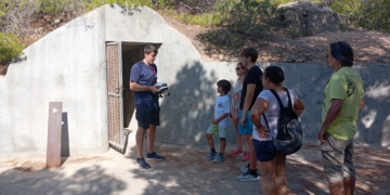 Tornen les visites guiades a les fortificacions de costa de la Guerra Civil a l’Ametlla de Mar