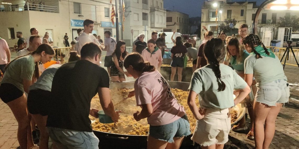 L’EMD de Jesús prepara més de 2500 racions per la Gran Paella Popular d’Arròs