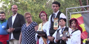 Ofrena de Flors i Fruits per la Festa Major de Roquetes