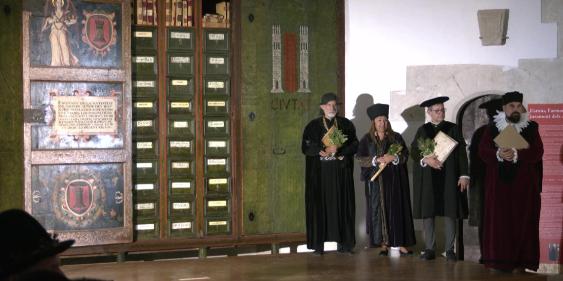 Cerimònia de Jurament dels Arxivers a la XXVII Festa del Renaixement de Tortosa