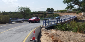 El pont del Reguers, obert al trànsit després de la seva ampliació