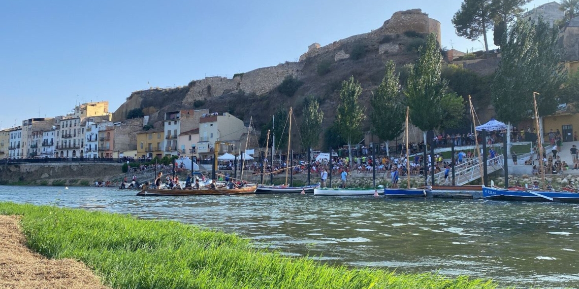 Josep Rull, daliner d’honor de la Festa del Riu de Móra d’Ebre