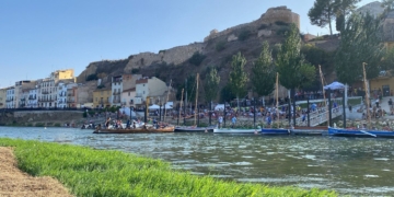 Josep Rull, daliner d’honor de la Festa del Riu de Móra d’Ebre