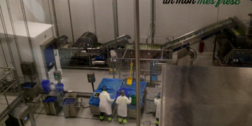 Una fuita d’aigua enfonsa un fals sostre a la planta de Florette