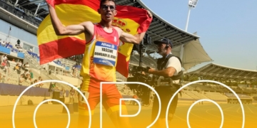 Yassine Ouhdadi aconsegueix l’or a la prova dels 5000 metres T3 dels Jocs Paralímpics de París