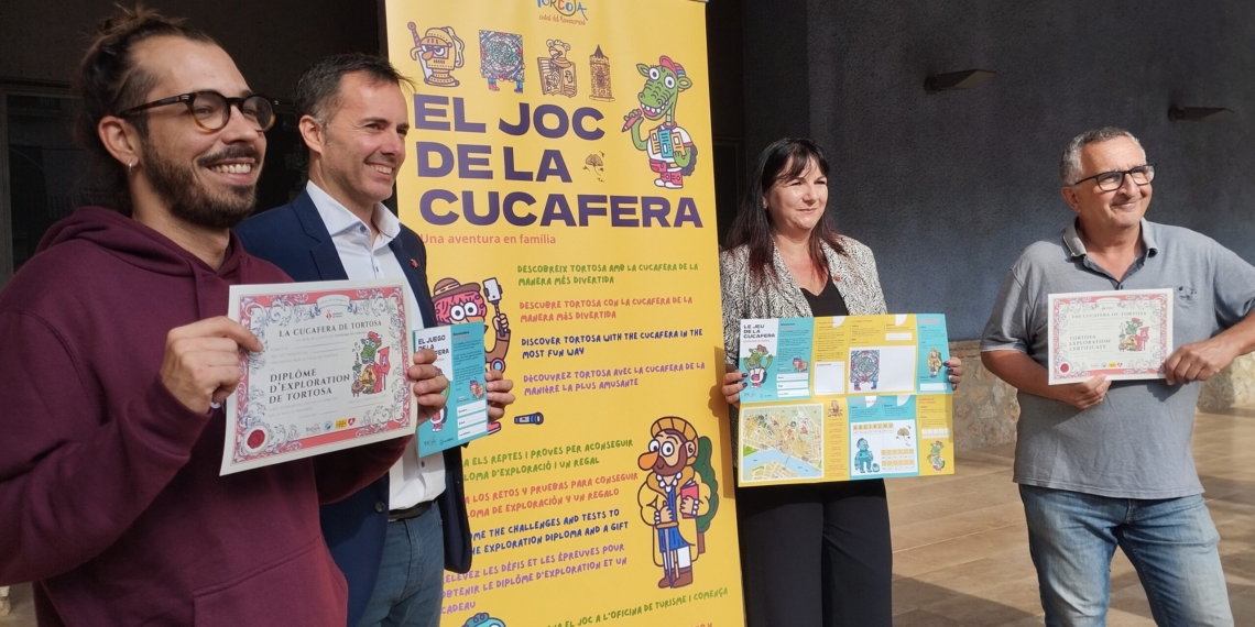 El joc de la cucafera, una aventura turística per als xiquets que visiten Tortosa