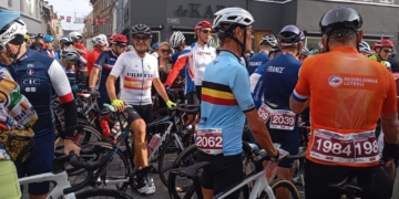 Ramon Roig, de la Penya Ciclista Ribera d’ebre, 79è al Mundial de Gran Fons de Dinamarca