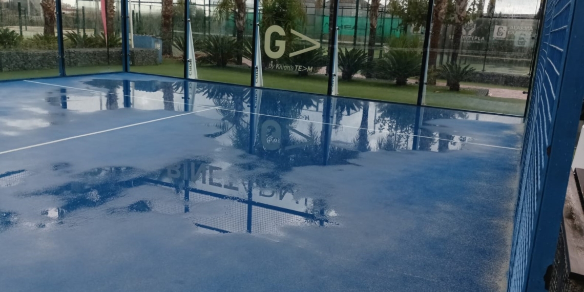 La fase decisiva del torneig de l’Audi Padel Series del CE Johnny Montañés es posposa per la pluja