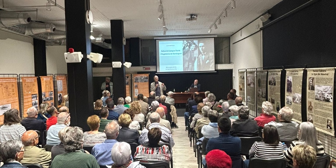 Flix recorda la relació entre Campos Terré i Magdalena de Santiaguet