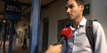 Un passatger de l’Avant a l’Ebre: ‘Espero que vingui per quedar-se’