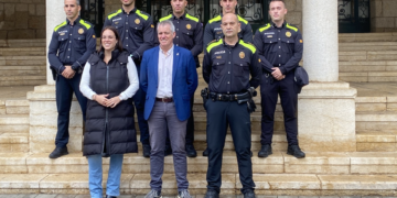 La Policia Local d’Amposta incorpora cinc nou agents a la plantilla