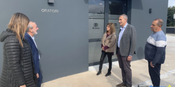 El tanatori de l’Aldea ja disposa d’una sala oratòria