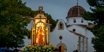 Devoció i sentiment a Alcanar amb la baixada de la Mare de Déu del Remei
