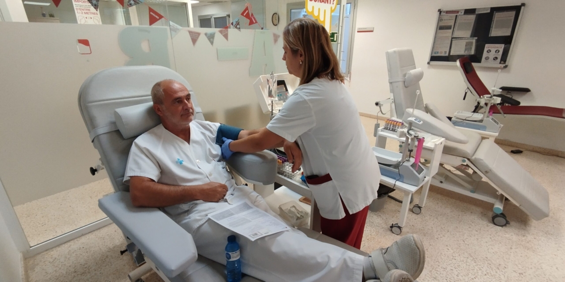 Les donacions de plasma només cobreixen el 40% de la demanda