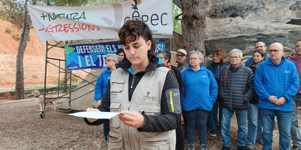 El GEPEC-EdC denuncia l’estat ecològic del riu Canaletes a la Terra Alta