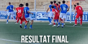 La UE Rapitenca empata (1-1) contra el líder Vic a la Devesa