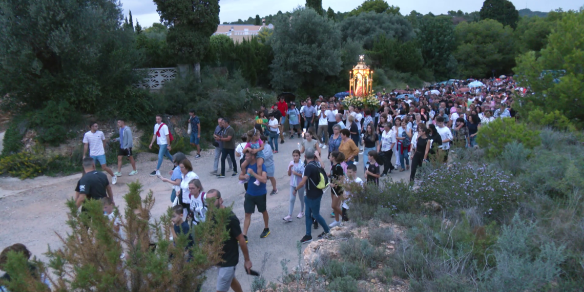 Baixada de la Mare de Deu del Remei a les Quiquennals d’Alcanar (02/10/2024)