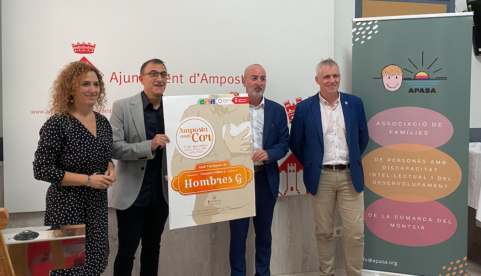 Remsa destinarà els beneficis del festival Amposta amb Cor a APASA