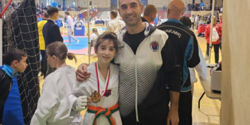 Bàrbara Dolz, del TKD Alfaro d’Amposta, or a l’Open Internacional Don Quijote