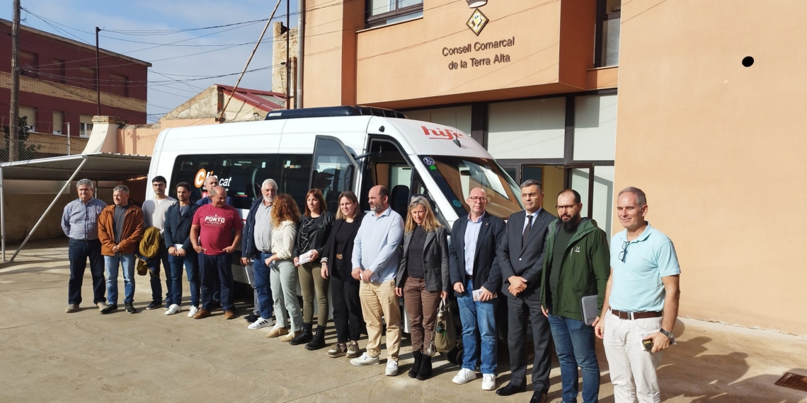 La Terra Alta disposarà de bus sota demanda per viatjar per la comarca a partir de dissabte