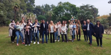 Tortosa se suma al projecte “Benvinguda Nadons” amb una plantada de rosers al parc Teodor González