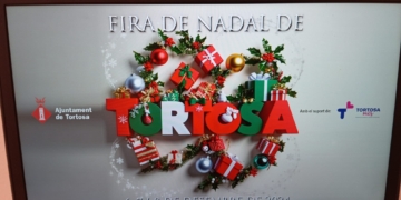 Tortosa s’engalana de festivitat amb l’encesa de llums, la pista de gel sostenible i la Fira de Nadal