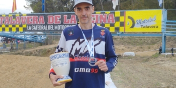 El galerenc Àlex Muñoz assoleix la segona posició de la general definitiva de la Copa d’Espanya de motocròs clàssic