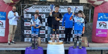 El campredonenc Aleix Alcón, ja campió de Catalunya de Trial de Nens, segon a la prova de Castellví de Rosanes