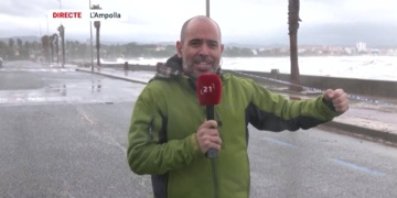 L’audiència, amb Canal 21 Ebre durant el temporal de dimecres