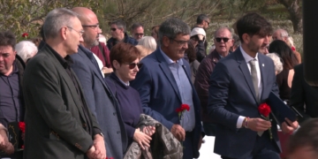 Homenatge a les víctimes de la Batalla de l’Ebre a la Fatarella