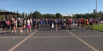 Lluisma Mas i Àngels Centelles guanyen la Cursa Urbana d’Amposta