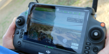 Els drons s’obren pas en els tractaments de camps d’oliveres de l’Ebre 