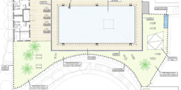 La piscina de l’Ampolla serà d’aigua salada i s’autoabastirà amb energia solar