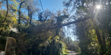 Acaba la ventada a les Terres de l’Ebre amb ratxes de 126 km/h al Mas de Barberans
