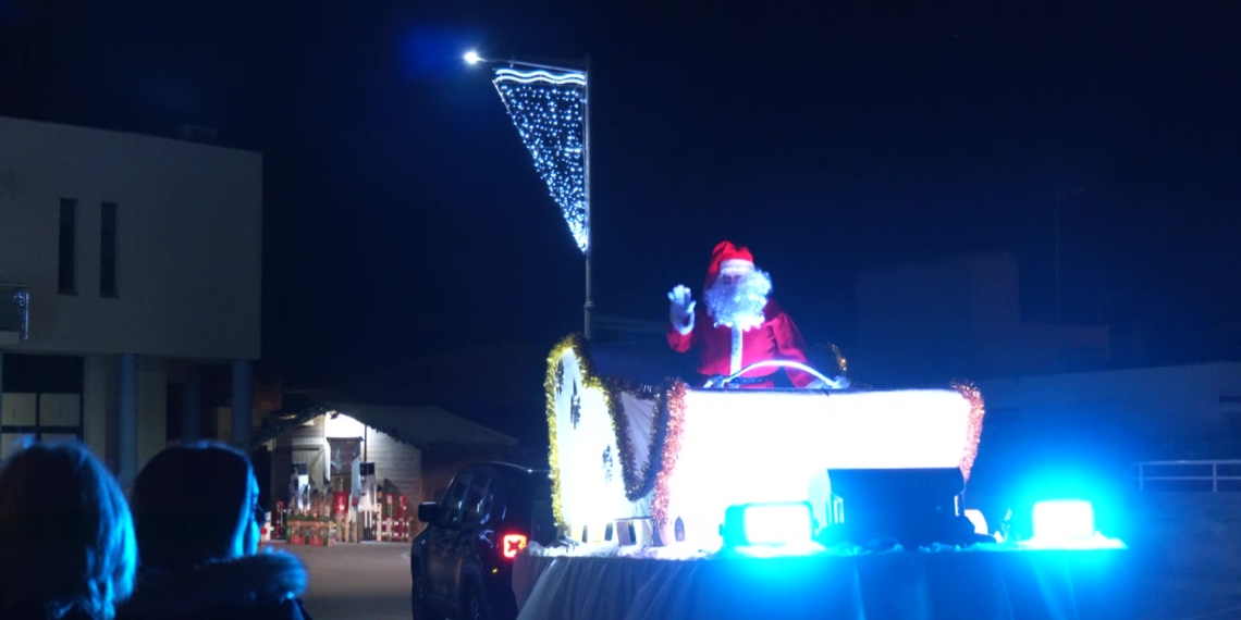 Arribada del Pare Noel a Sant Jaume d’Enveja