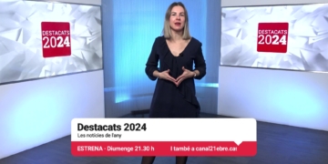 Canal 21 Ebre estrena, este diumenge, el resum informatiu de l’any amb els Destacats 2024