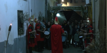 Representació del Pessebre Vivent de la Ràpita