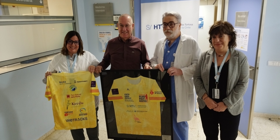 Un pacient de Covid de l’HTVC compleix el repte de córrer la marató de Bilbao