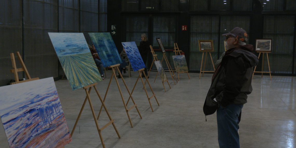 Les millors vistes de les Terres de l’Ebre, pintades a l’exposició de Campredó ‘Paisatges en el temps’ 
