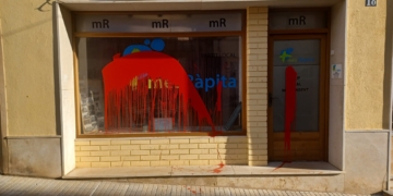 Apareixen noves pintades a la seu de Més Ràpita