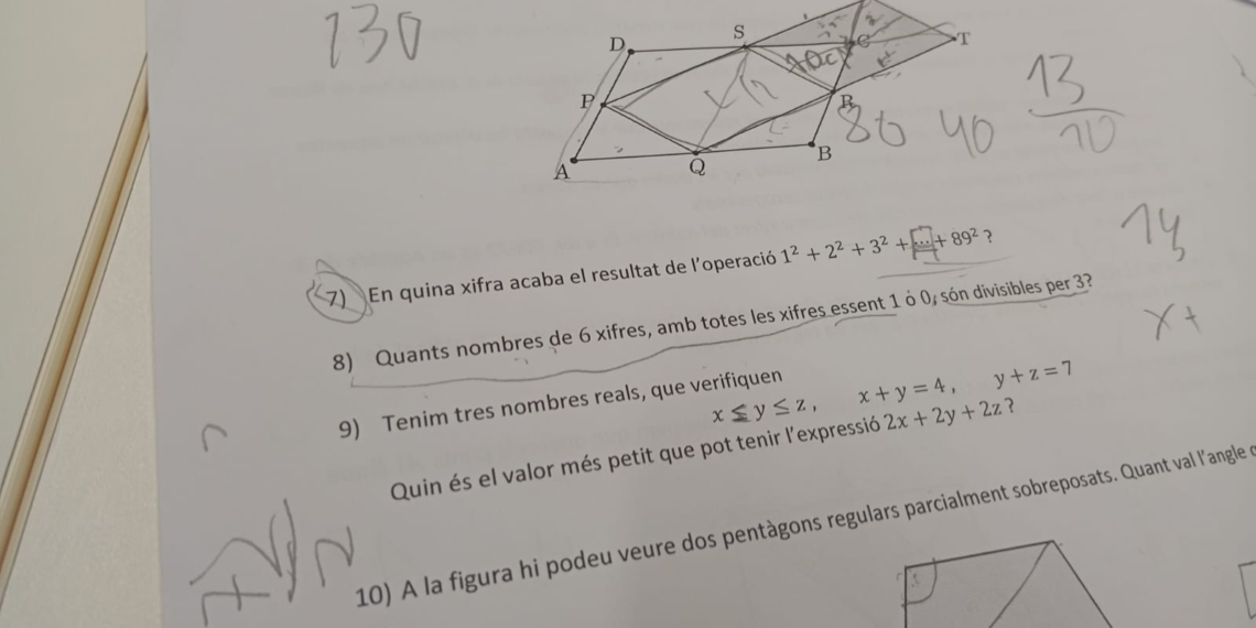 200 alumnes demostren les habilitats matemàtiques a la Copa Cangur a les Terres de l’Ebre