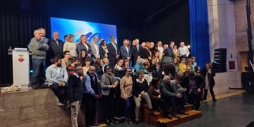 Més de 400 persones celebren els 40 anys de Vídeo Ascó Televisió