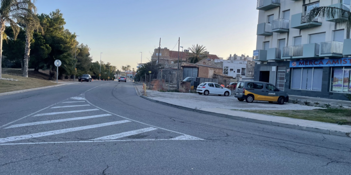 Comencen les obres de millora de l’avinguda Generalitat de l’Ampolla