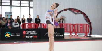 Primera jornada de gimnàstica rítmica intercomarcal dels jocs esportius escolars diumenge 23 de febrer a Tortosa