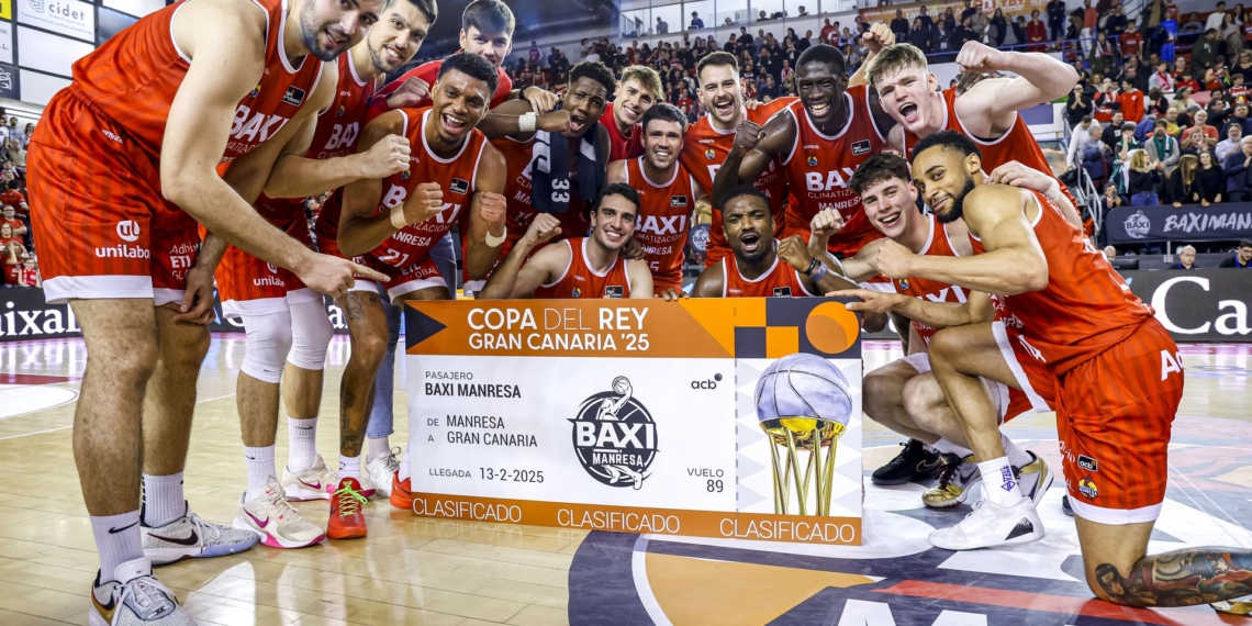 El Baxi Manresa de Jaume Sorolla, davant el Reial Madrid als quarts de final de la Copa del Rei