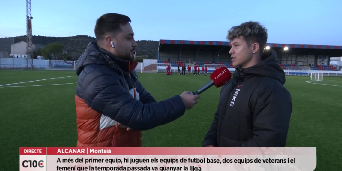 #C10Comarques Alcanar recupera el funcionament al camp de futbol dos anys i mig després dels aiguats