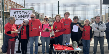 Les Terres de l’Ebre es mobilitzen per reclamar un servei ferroviari digne