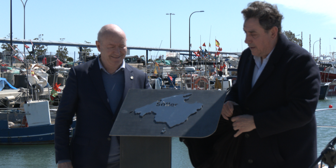 La Ràpita dedica un tram del passeig marítim a Sóller, poble agermanat